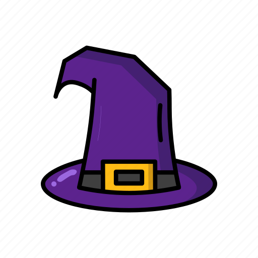 Cap, horror, hat, decoration, witch, halloween icon - Download on Iconfinder