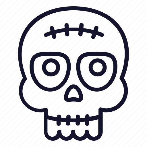 Skull, horror, halloween, spooky, scary icon - Download on Iconfinder