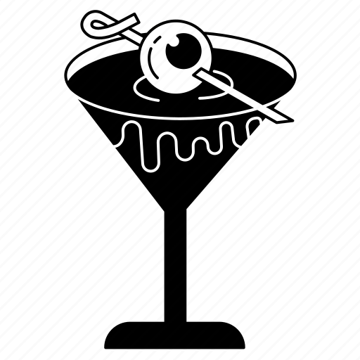 Halloween, drink, cocktail, punch, glass icon - Download on Iconfinder