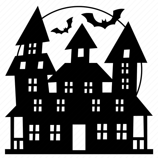 Horror, house, halloween, scary, home, building icon - Download on Iconfinder