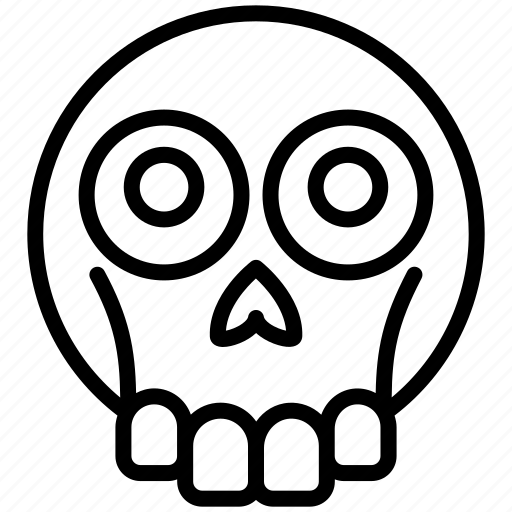 Halloween, skull, death, skeleton, horror icon - Download on Iconfinder