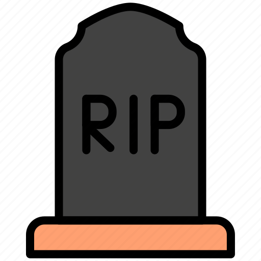 Halloween, rip, death, graveyard, tombstone icon - Download on Iconfinder