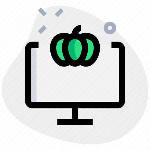 Computer, halloween, holiday, monitor icon - Download on Iconfinder