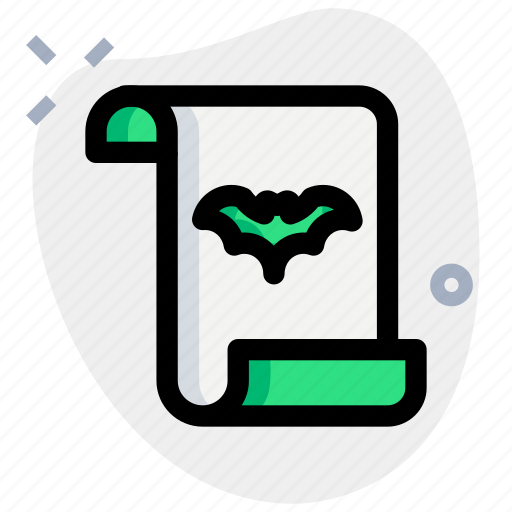 Halloween, sheet, holiday, bat icon - Download on Iconfinder