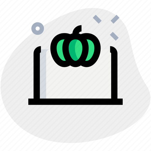 Laptop, halloween, holiday, screen icon - Download on Iconfinder
