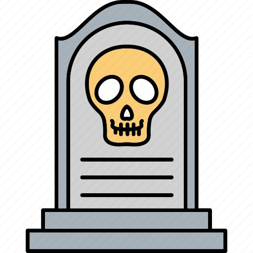 Gravestone, tombstone, frightening, horror, eve icon - Download on Iconfinder