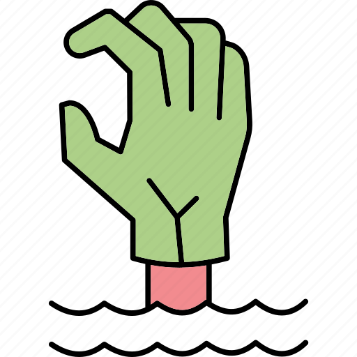 Claw hand, devil concept, evil coming out, ghost hand, zombie hand icon - Download on Iconfinder