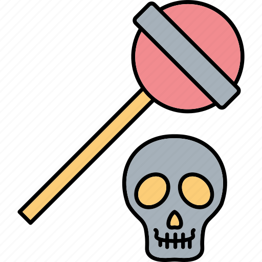 Candy and lollipop, confectionary items, festival food, halloween festival, halloween sweets icon - Download on Iconfinder