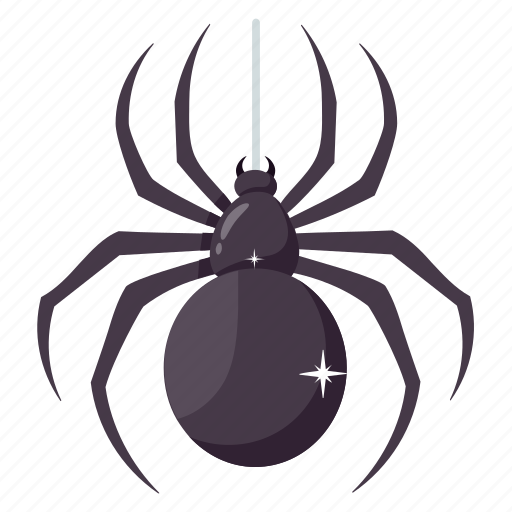 Animal, silhouette, tattoo, spooky, cobweb icon - Download on Iconfinder
