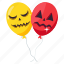 creepy, festive, horror, balloon, holiday, party, autumn 