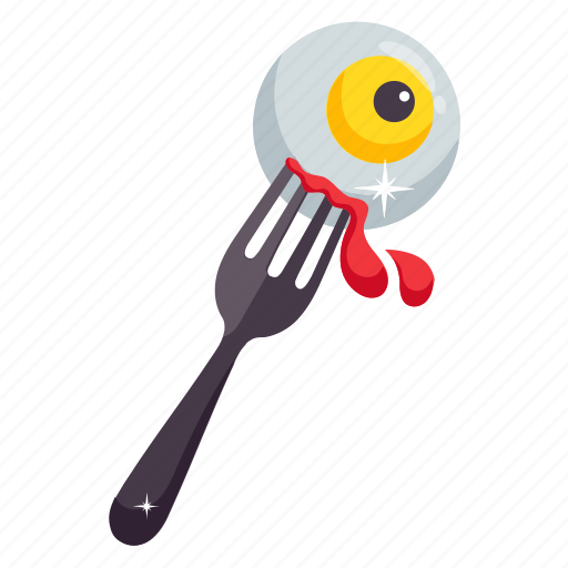 Eyeball, eye, monster, bloody, scary icon - Download on Iconfinder