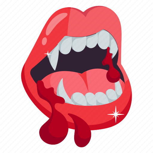 Mouth, vampire, teeth, horror, demon icon - Download on Iconfinder