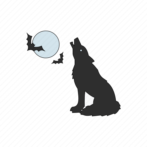 Dog, bat, halloween, scary, creepy icon - Download on Iconfinder