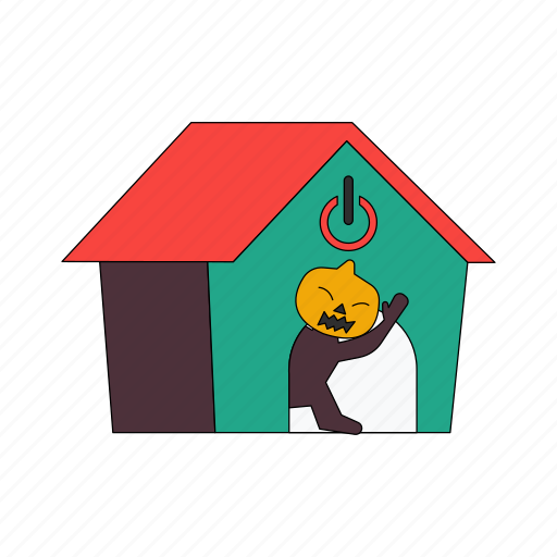 Dog, home, pumpkin, halloween, costume icon - Download on Iconfinder