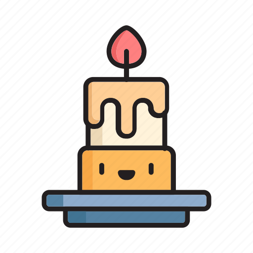 Candle, halloween, cute, flame, light, decoration, night icon - Download on Iconfinder