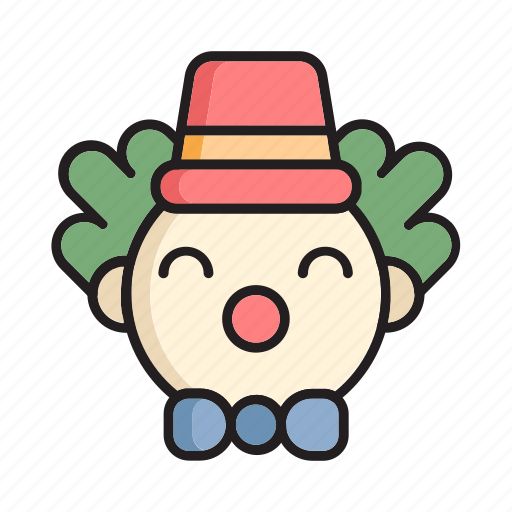 Clown, halloween, cute, party, circus, funny, costume icon - Download on Iconfinder