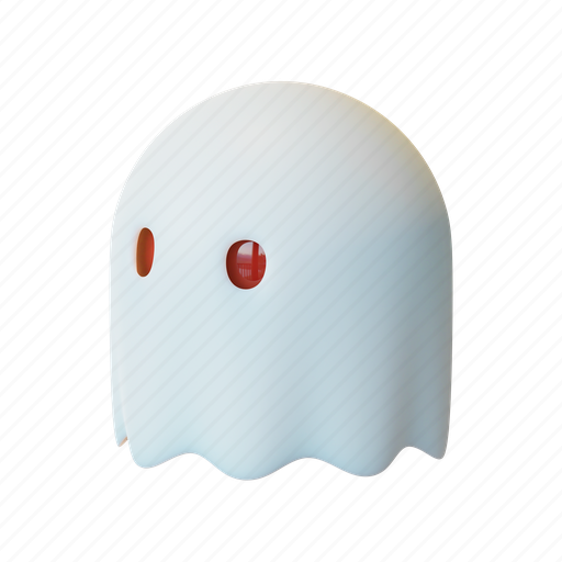 Ghost, halloween, horror, character, avatar, scary 3D illustration - Download on Iconfinder