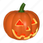 pumpkin, fruity, scary, halloween, october, head, face, horror, spooky 
