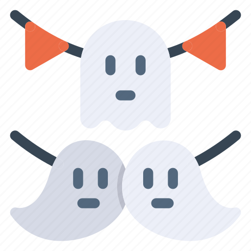 Ghost, garland, decoration, ornament icon - Download on Iconfinder