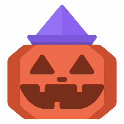 Origami, pumpkin, scary, spooky icon - Download on Iconfinder