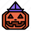 origami, pumpkin, scary, spooky 