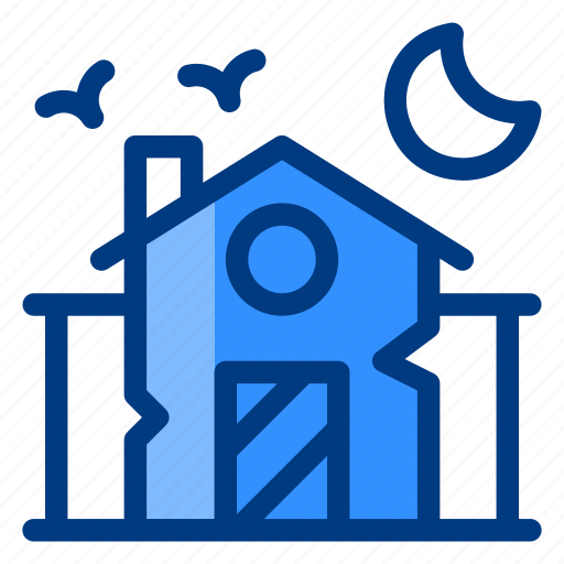 Building, haunted house, spooky, scary icon - Download on Iconfinder