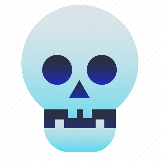 Creepy, dead, halloween, skull icon - Download on Iconfinder