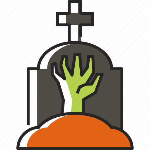 Tomb, grave, building, graveyard, cemetery, halloween, death icon - Download on Iconfinder