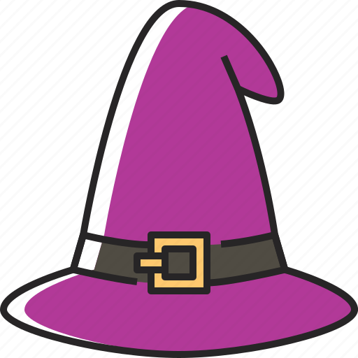 Witch, hat, witch hat, halloween, scary, halloween hat, horror icon - Download on Iconfinder