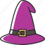 witch, hat, witch hat, halloween, scary, halloween hat, horror 
