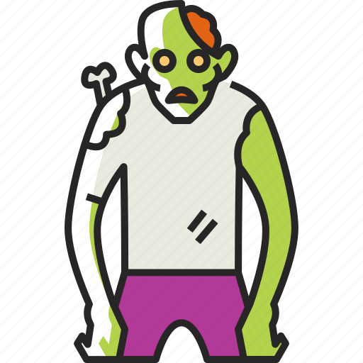 Zombie, halloween, scary, horror, monster, ghost, spooky icon - Download on Iconfinder
