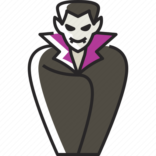 Vampire, halloween, dracula, ghost, horror, scary, spooky icon - Download on Iconfinder