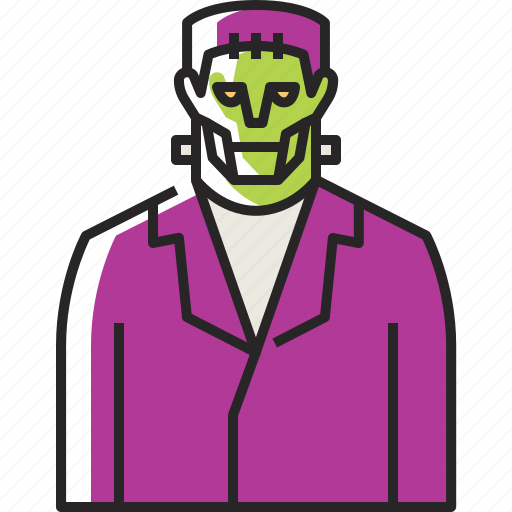 Frankenstein, halloween, scary, horror, monster, zombie, spooky icon - Download on Iconfinder