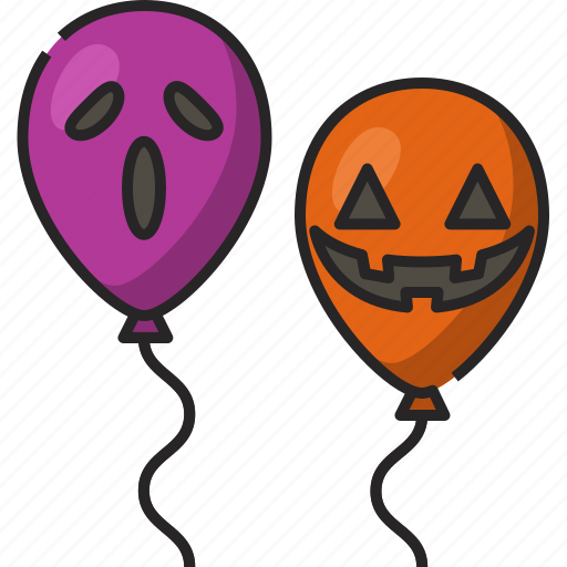 Balloon, celebration, party, decoration, balloons, halloween, christmas icon - Download on Iconfinder