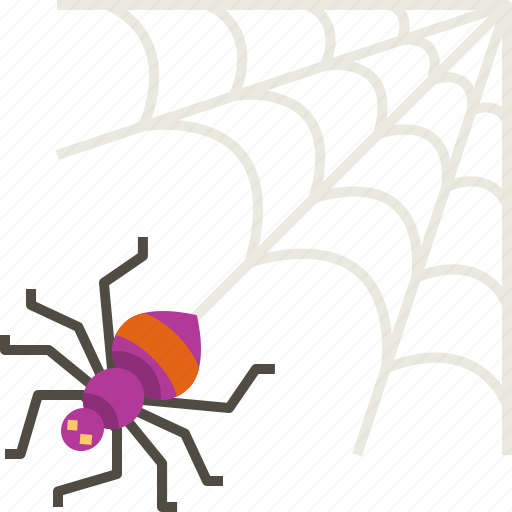 Spider, halloween, insect, scary, bug, web, horror icon - Download on Iconfinder