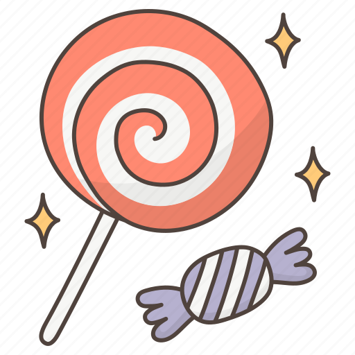 Candy, doodle, halloween, treat, trick icon - Download on Iconfinder