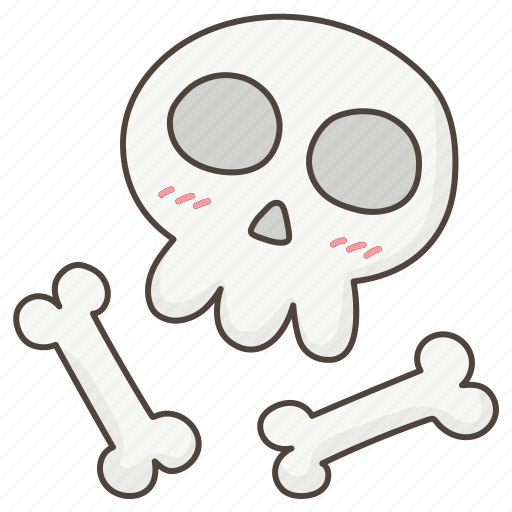 Crossbone, doodle, halloween, skull icon - Download on Iconfinder