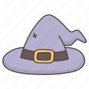 doodle, halloween, hat, mage, witch, wizard