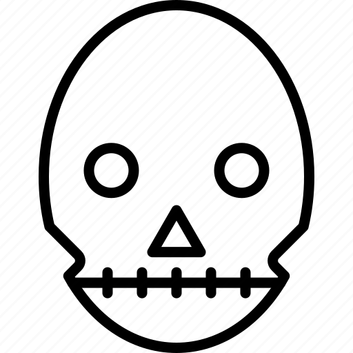 Skull, halloween, creepy, spooky icon - Download on Iconfinder