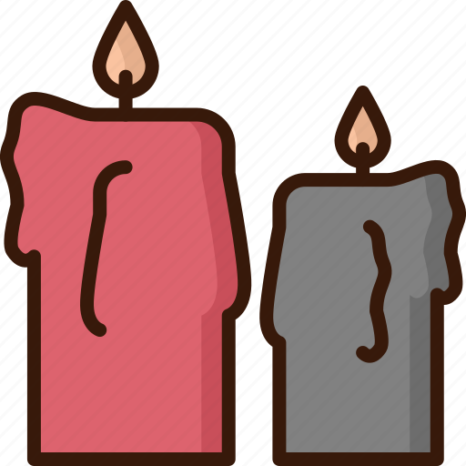 Spooky, halloween, creepy, candles icon - Download on Iconfinder
