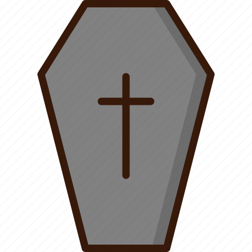 Coffin, halloween, creepy, spooky icon - Download on Iconfinder