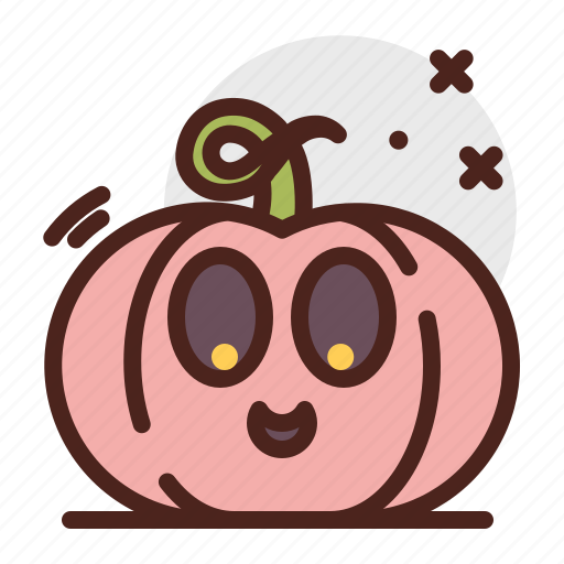 Pumpkin, happy, halloween, emoji icon - Download on Iconfinder