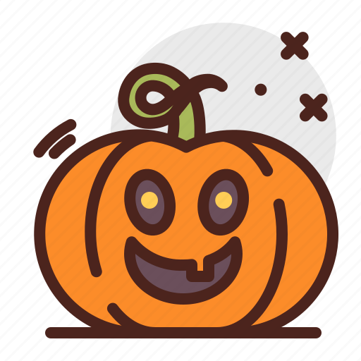 Pumpkin, halloween, laugh, emoji icon - Download on Iconfinder