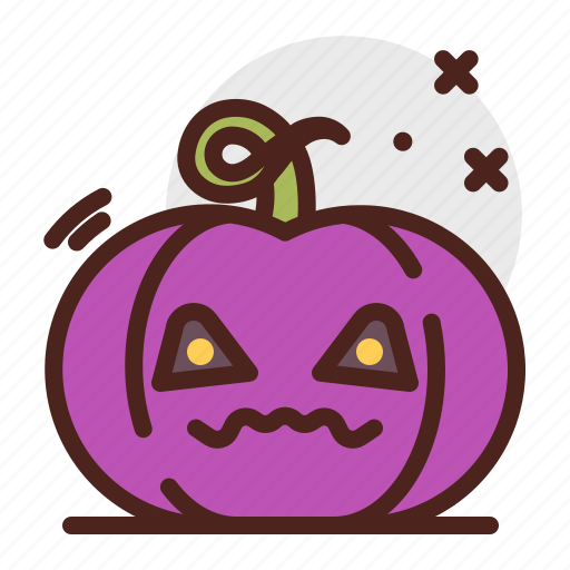 Scarry, pumpkin, halloween, emoji icon - Download on Iconfinder