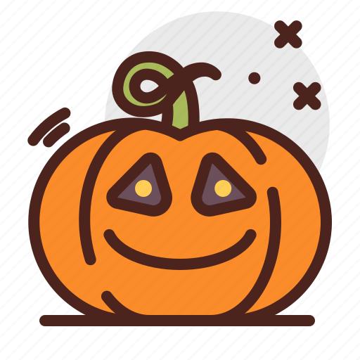 Smile, pumpkin, halloween, emoji icon - Download on Iconfinder