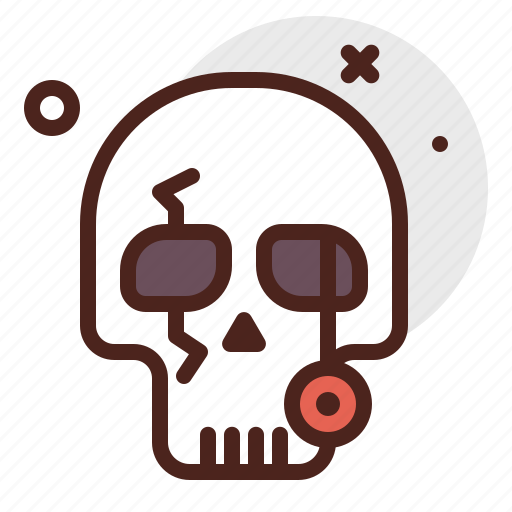 Halloween, pirate, skull, emoji icon - Download on Iconfinder