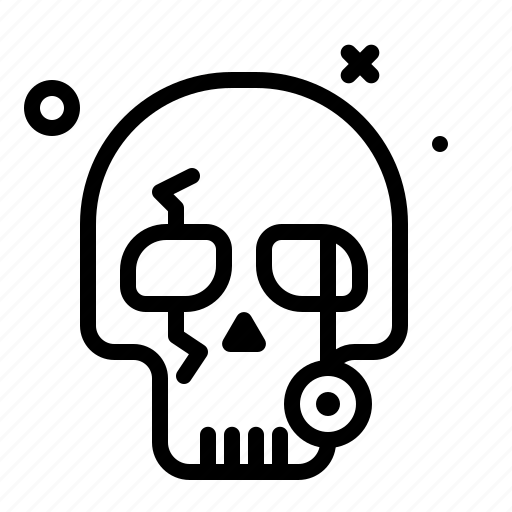Skull, emoji, halloween, pirate icon - Download on Iconfinder
