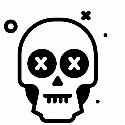Halloween, emoji, skull, dead icon - Download on Iconfinder