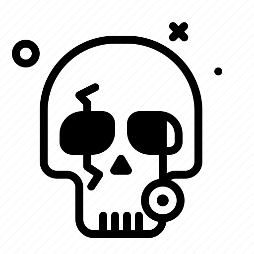 Pirate, emoji, skull, halloween icon - Download on Iconfinder