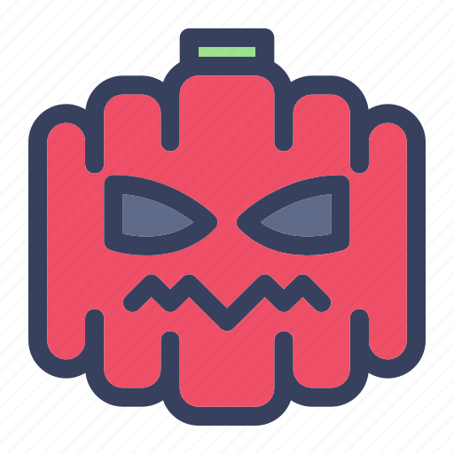 Scary, halloween, pumpkin icon - Download on Iconfinder